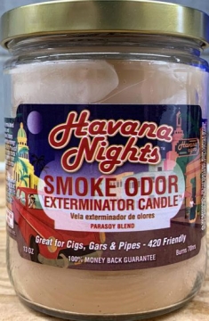 Smoke Odor Exterminator Candle Havana Nights 13oz